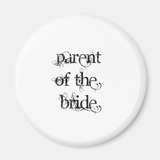 Parent of the Bride Magnet (Vorne)