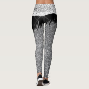 Parero Rock-Silber-Glitzer-funkelnd bezauberndes Leggings