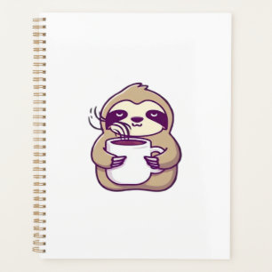 Paresseux Chibi Mignon avec Tasse à Café � Mignon