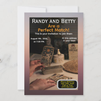 Parfait l'un pour l'autre Invitation