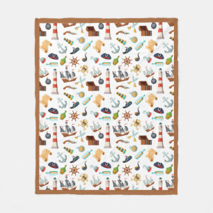 Parfait Motif de pirate polaire couverture