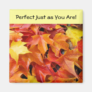 Parfait tel que vous êtes ! aimant Feuilles d'auto