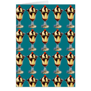 Parfait vintage de crème glacée