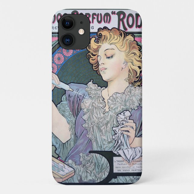 Parfüm, Alphonse Mucha Case-Mate iPhone Hülle (Rückseite)