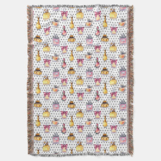 Parfum Flaschen-Muster Decke
