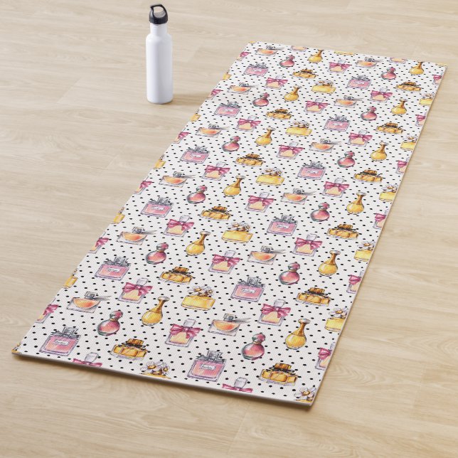 Parfum Flaschen-Muster Yogamatte (Beispiel)