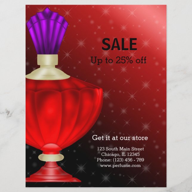 Parfüm Flyer (Vorne)