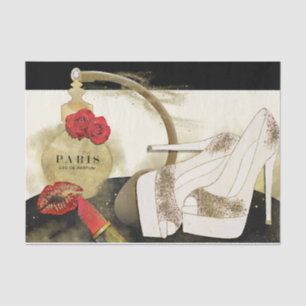 Parfum Parfum Parfüm Rose Heelse & Lipstick Seidenpapier