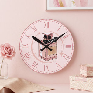 Parfüm Runde Wanduhr
