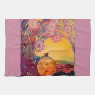 Parfümanzeige Roger 1927 u. Gallet Geschirrtuch