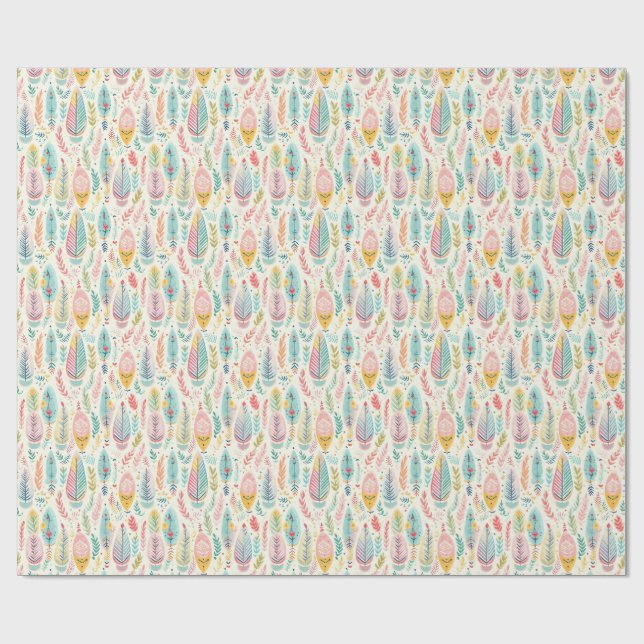 Parfüme sind die Gefühl von Blume Geschenkpapier (Flach)