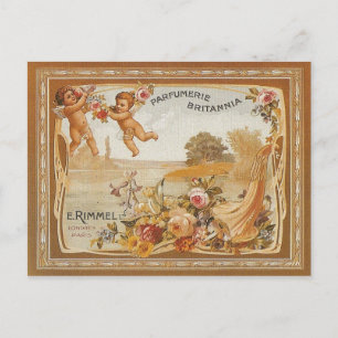 Parfumerie Britannia Vintage Postkarte