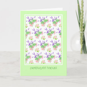 Parfums d'été Carte d'anniversaire Gallois Salutat
