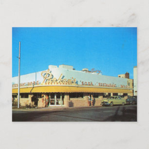 Parham's Restaurant, Miami Beach FL Vintage Postkarte