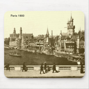 Paris 1900 mousepad