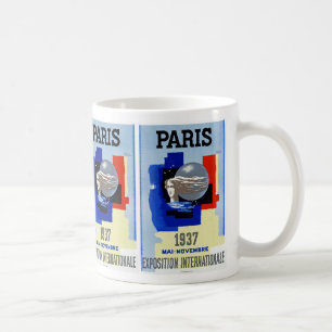 Paris 1937 ~ Exposition Internationale Kaffeetasse
