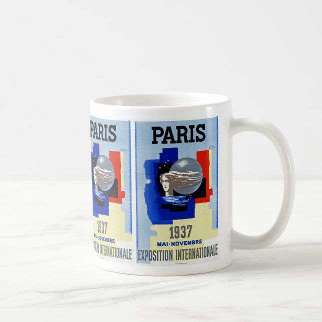 Paris 1937 ~ Exposition Internationale Kaffeetasse (Rechts)