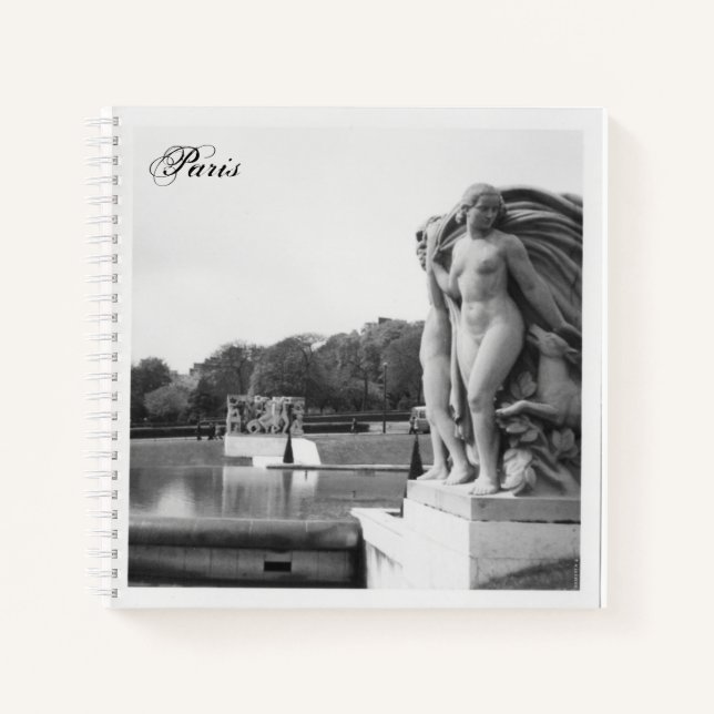 Paris 1972 notizbuch (Vorderseite)