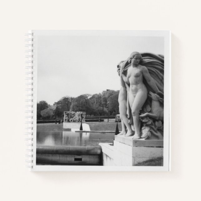 Paris 1972 notizbuch (Vorderseite)