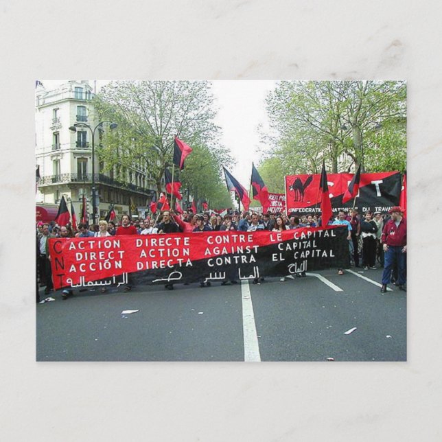 paris 1er mai 2007 carte postale (Devant)