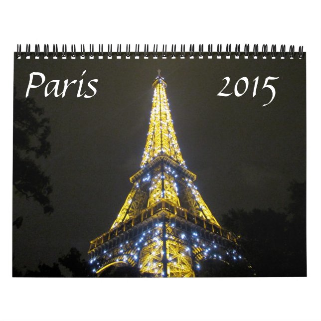 Paris 2015 kalender (Titelbild)