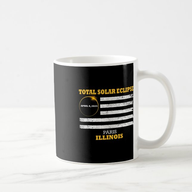 Paris 2024 Solar Eclipse 2024 040824 Eclipse Kaffeetasse (Rechts)