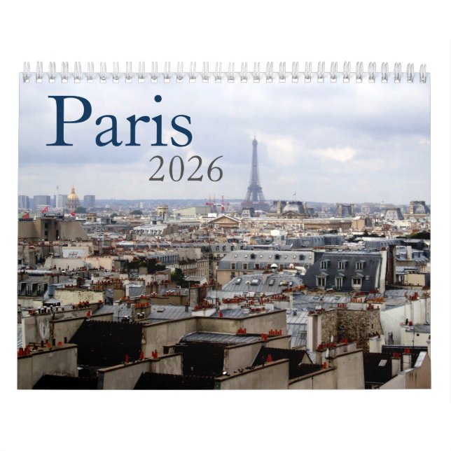 Paris 2026 - Kalender (Titelbild)