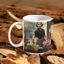 Paris 60er Blume Lady 4