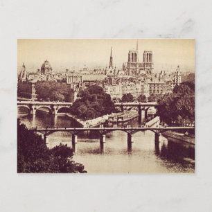 Paris alte Sehenswürdigkeiten Postkarte