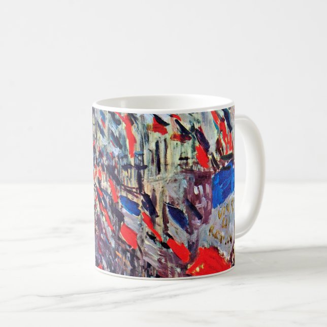 Paris am Nationalfeiertag, Claude Monet Kaffeetasse (VorderseiteRechts)