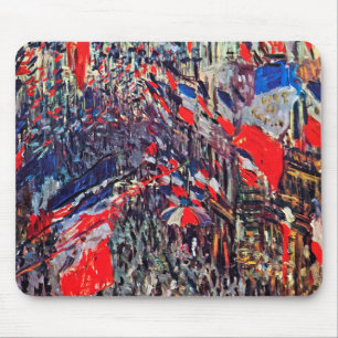 Paris am Nationalfeiertag, Claude Monet Mousepad
