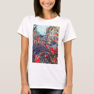 Paris am Nationalfeiertag, Claude Monet T-Shirt