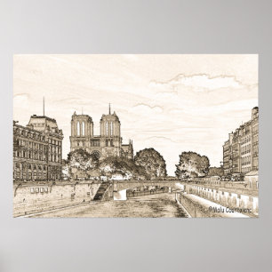 Paris am Seine-Poster Poster