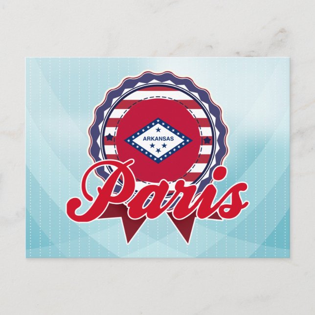 Paris, AR Postkarte (Vorderseite)