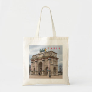 Paris Arc du Carrousel vue sac fourre-tout