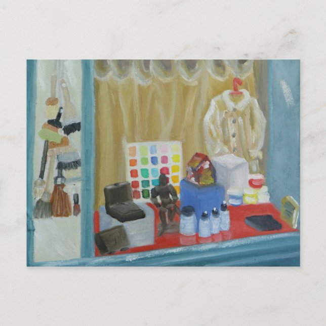 Paris Art Shop Postkarte (Vorderseite)