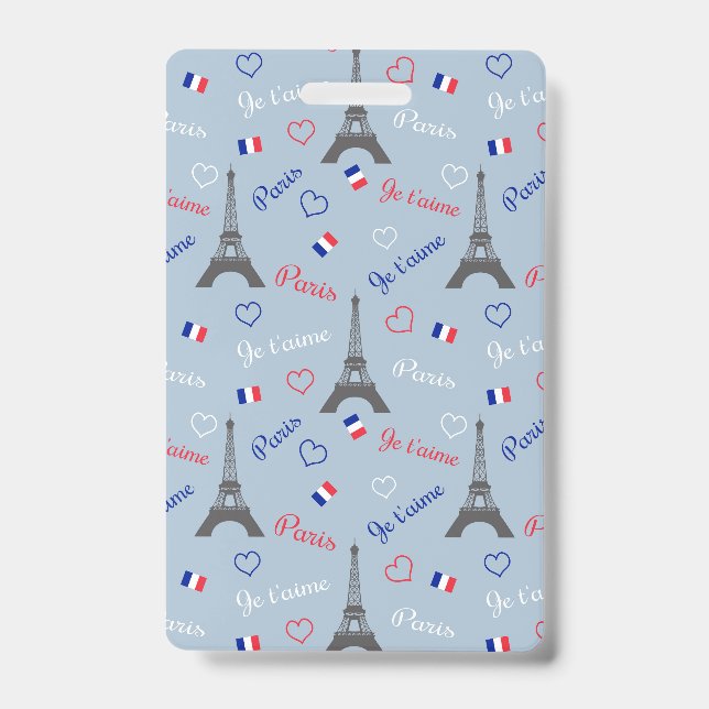Paris Ausweis (Vorderseite)
