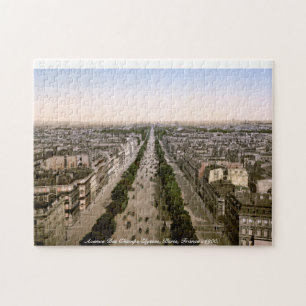 Paris Avenue Champs Elysses, Frankreich c1900