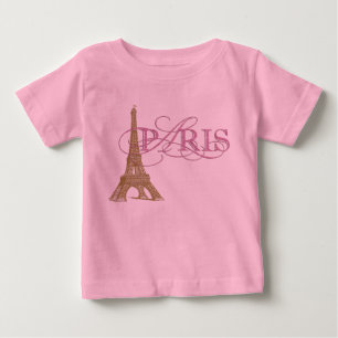 Paris Baby Mädchen T-shirt