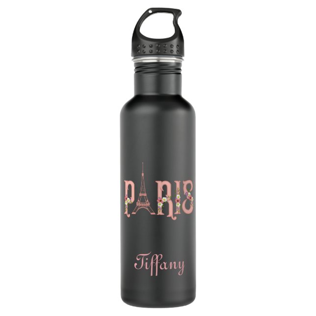 Paris Beauty Edelstahlflasche (Vorderseite)