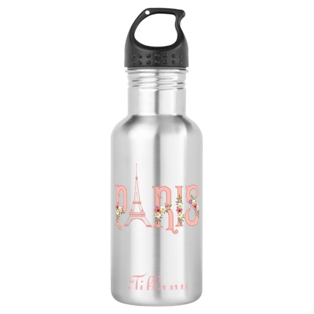 Paris Beauty Edelstahlflasche (Vorderseite)