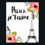Paris Bedroom Deco, Paris Print, Paris Deco Poster<br><div class="desc">Paris Bedroom Deco,  Paris Print,  Paris Decor,  Paris Theme Party,  Eiffelturm Dekor,  Pariser Dekoration,  französisches Dekor,  französisches Zitat,  Verkäufer</div>