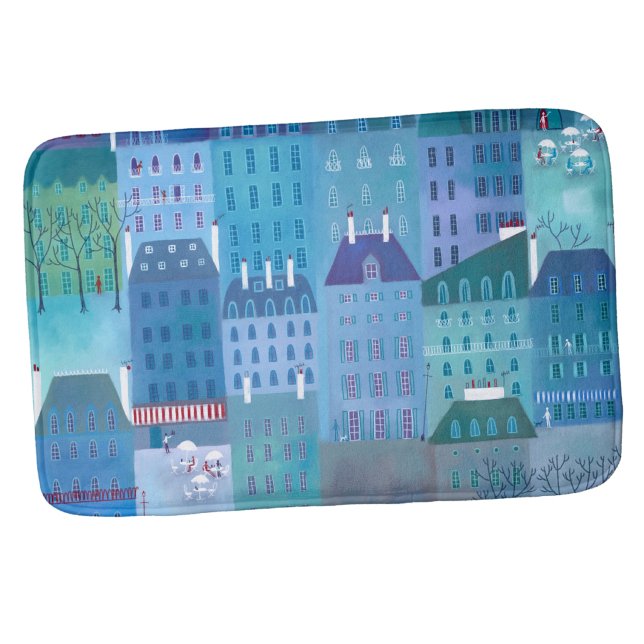 Paris Blue Badematte (Von Creator hochgeladen)