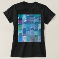 Paris Blues Modernes Stadtbild