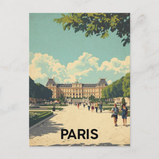 Paris Botanischer Garten Postkarte