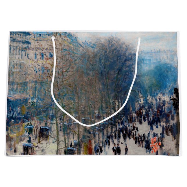 Paris Boulevard, Claude Monet Große Geschenktüte (Vorderseite)