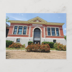 Paris-Bourbon Landkreis Library, Paris, Kentucky Postkarte