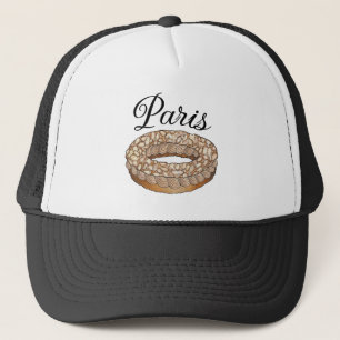 Paris Brest Choux Patisserie Frankreich Truckerkappe