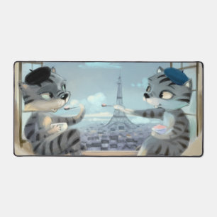 Paris by Day Desk Mat