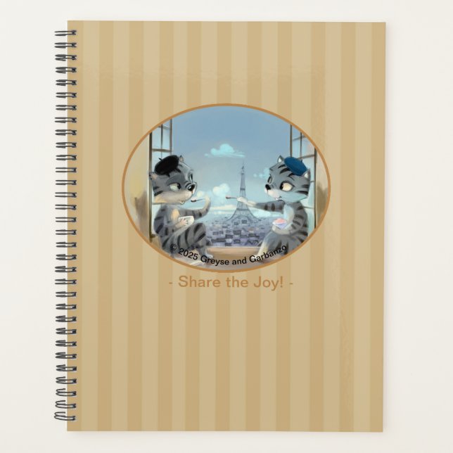 Paris by Day Weekly Planner - Joy (Divers) (Devant)